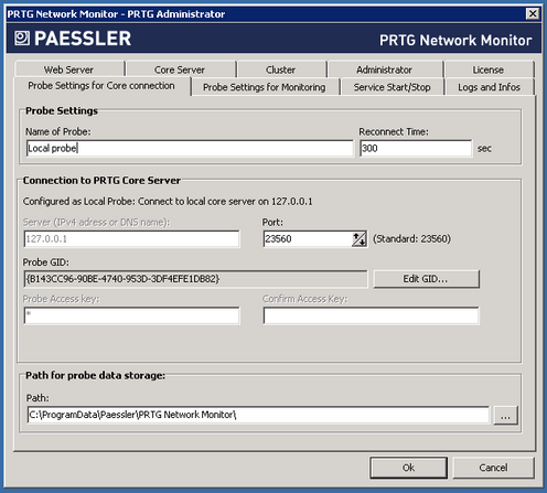 Lift Voorwaardelijk noedels User Manual | PRTG Network Monitor (SRVCLMON01)